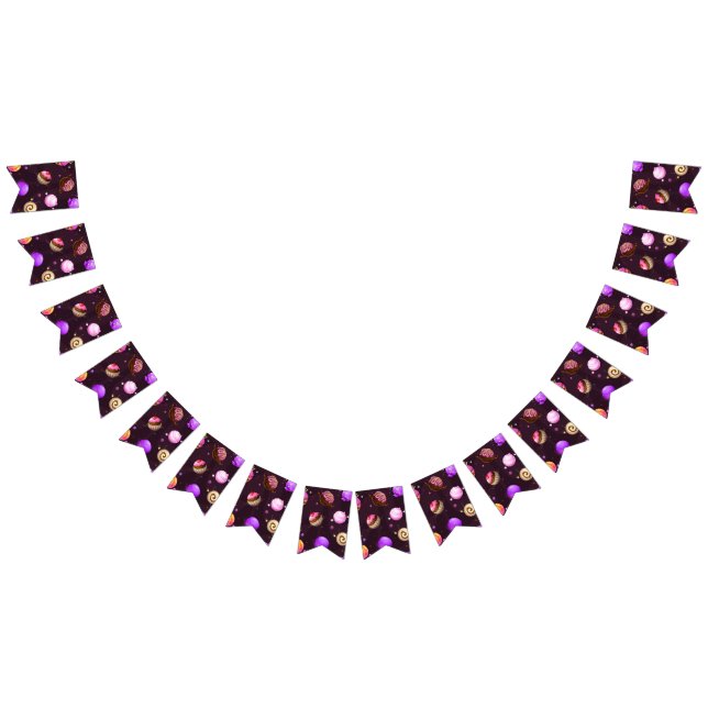 Space pattern bunting  (All)