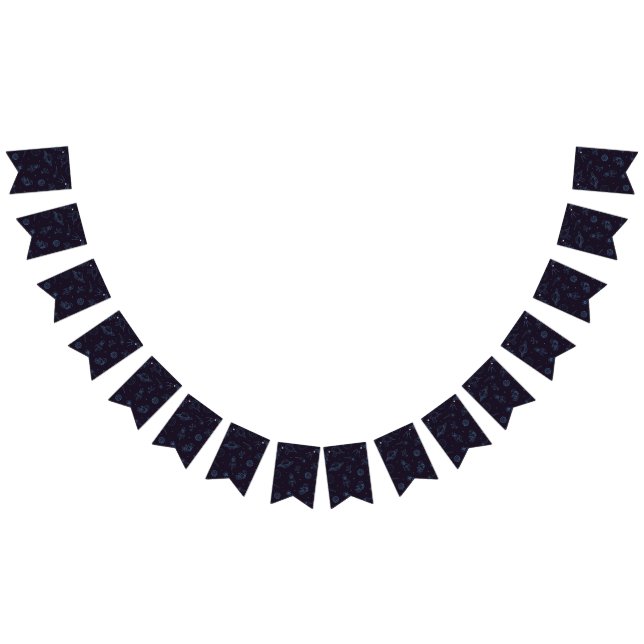 Space pattern bunting  (All)