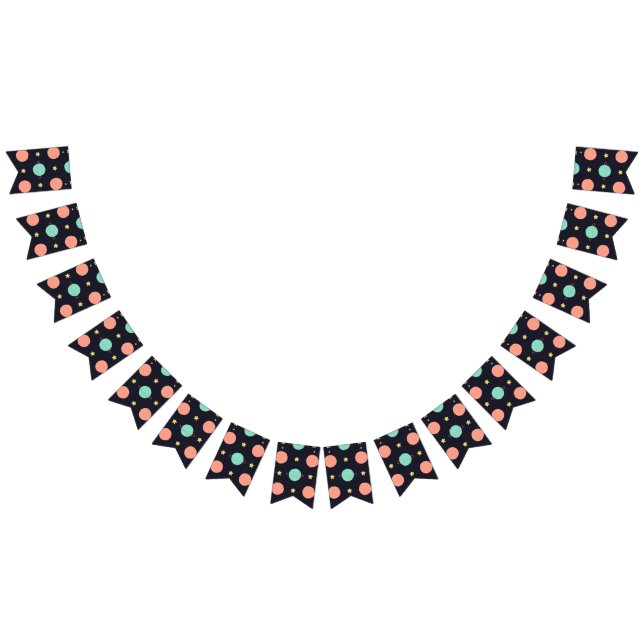 Space pattern bunting  (All)