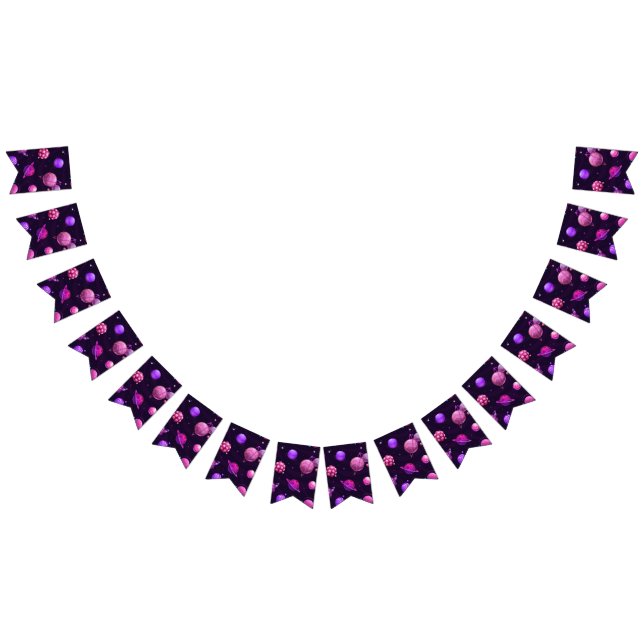 Space pattern bunting  (All)
