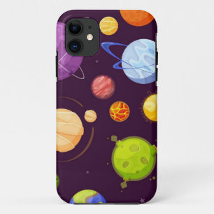 Space pattern iPhone 11 case
