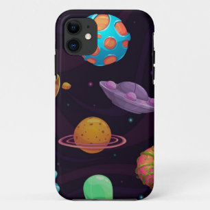 Space pattern iPhone 11 case