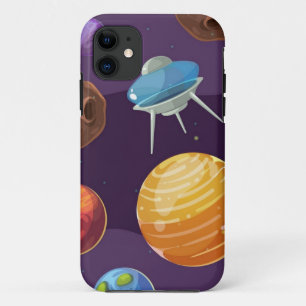 Space pattern iPhone 11 case