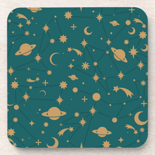 Space pattern coaster (Front)