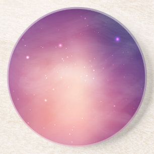 Space pattern coaster