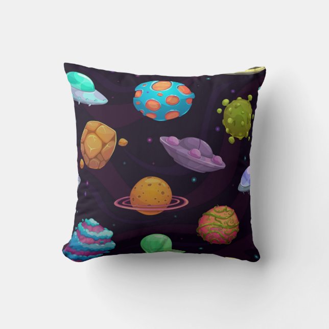 Space pattern cushion (Front)