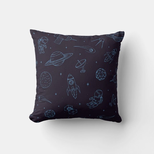 Space pattern cushion (Front)