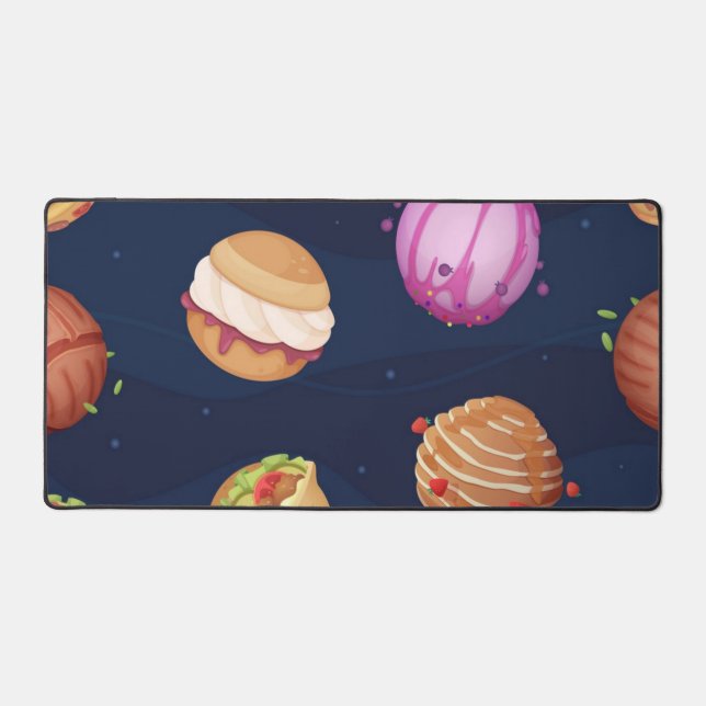 Space pattern desk mat (Front)