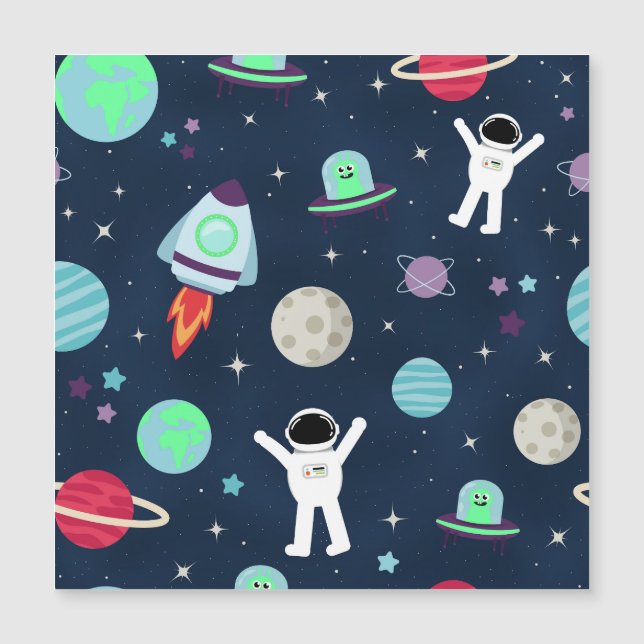Space Pattern illustration (Front)