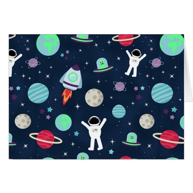 Space Pattern illustration (Front Horizontal)
