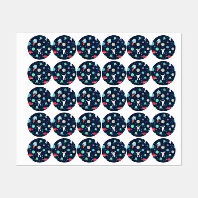 Space Pattern illustration (Sheet)