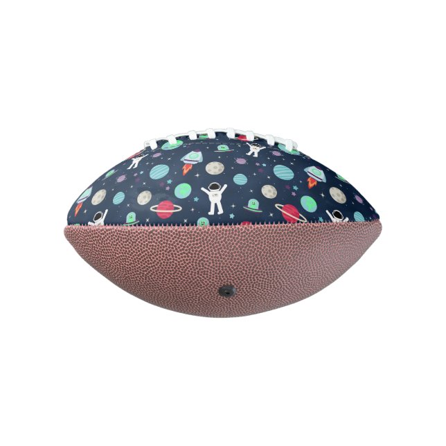 Space Pattern illustration American Football (Rotated 270)