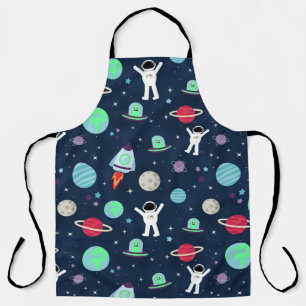 Space Pattern illustration Apron
