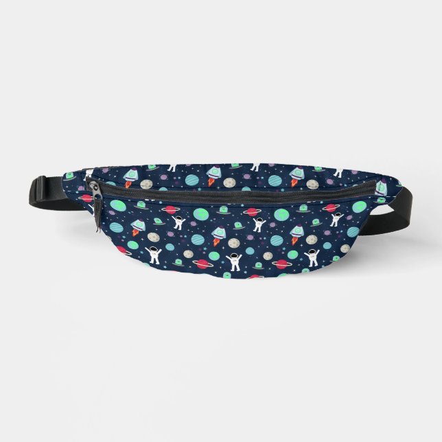Space Pattern illustration Bum Bags (Front)