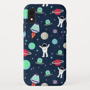 Space Pattern illustration iPhone XR Case