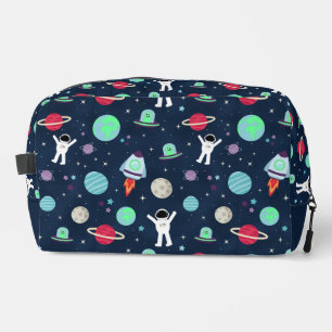 Space Pattern illustration Dopp Kit