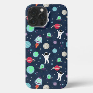 Space Pattern illustration iPhone 13 Pro Max Case
