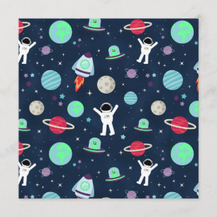 Space Pattern illustration Menu