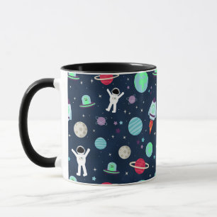 Space Pattern illustration Mug