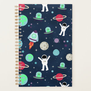 Space Pattern illustration Planner