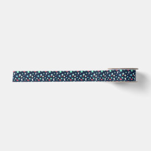Space Pattern illustration Satin Ribbon