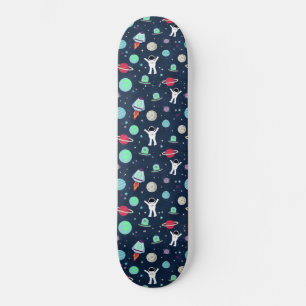 Space Pattern illustration Skateboard