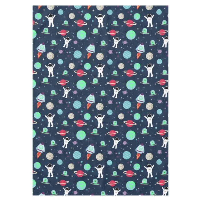 Space Pattern illustration Tablecloth (Front)