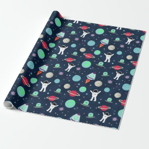 Space Pattern illustration Wrapping Paper