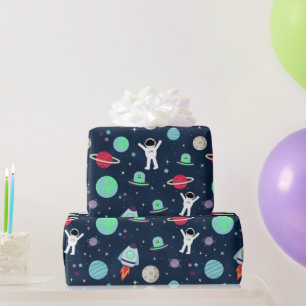 Space Pattern illustration Wrapping Paper