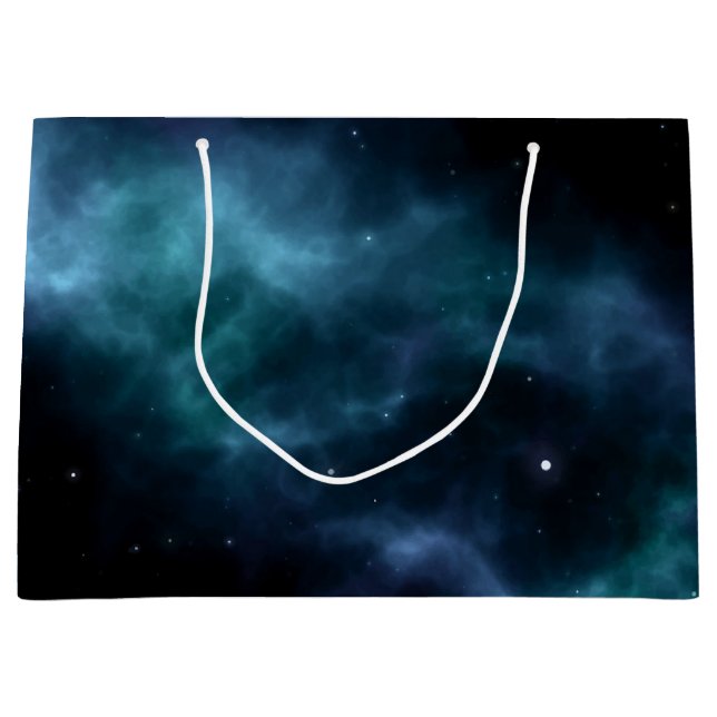 Space pattern large gift bag (Front)