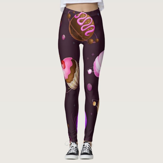 Space pattern leggings (Front)