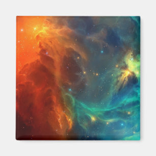 Space pattern magnet