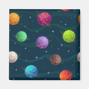 Space pattern magnet