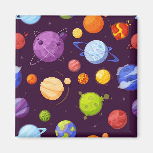 Space pattern magnet