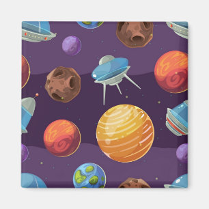 Space pattern magnet