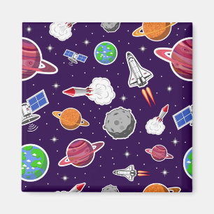 Space pattern magnet
