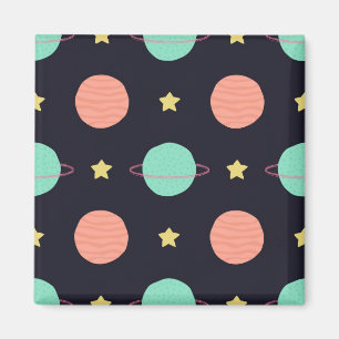Space pattern magnet
