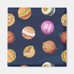 Space pattern magnet
