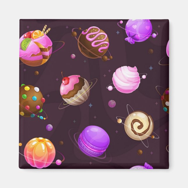 Space pattern magnet (Front)