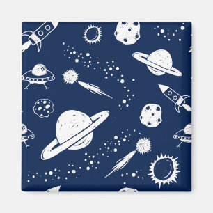 Space pattern magnet