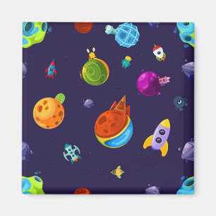 Space pattern magnet