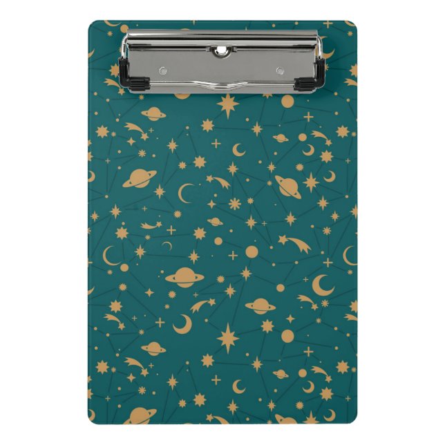 Space pattern mini clipboard (Front)