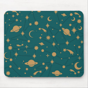 Space pattern mouse mat