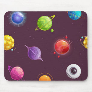 Space pattern mouse mat