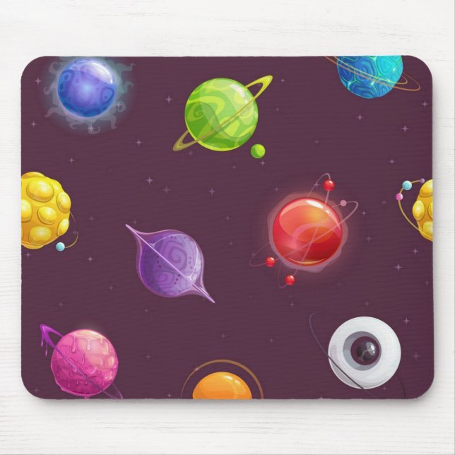 Space pattern mouse mat (Front)