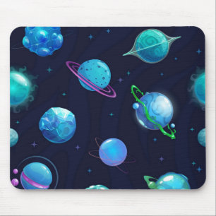 Space pattern mouse mat