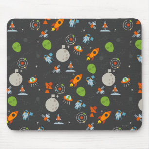 Space Pattern Mouse Mat