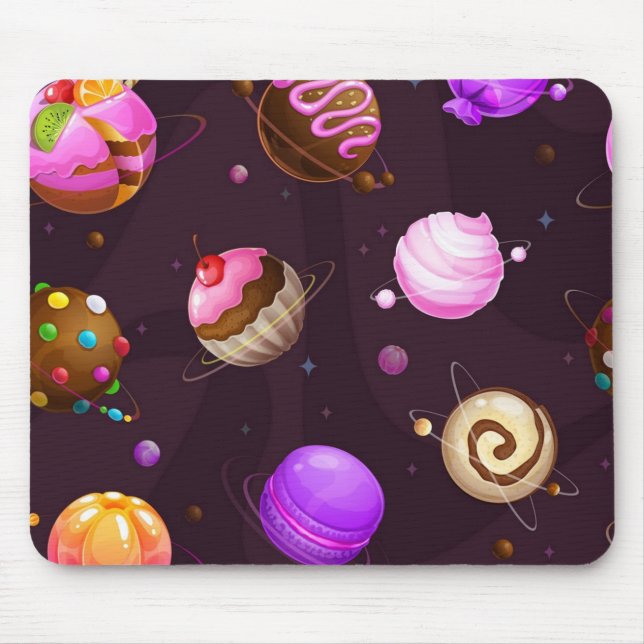 Space pattern mouse mat (Front)