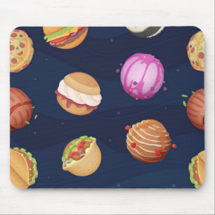 Space pattern mouse mat