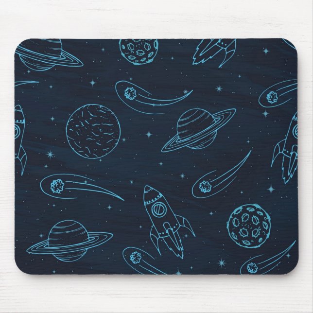Space pattern mouse mat (Front)
